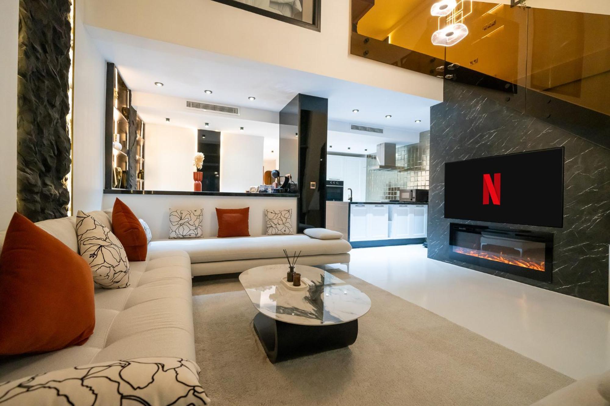 Ecrin Secret, Duplex Prestige, Proche Corniche & Medina, Piscine, Parking, Wifi, Iptv, Ac Daire Tanca Dış mekan fotoğraf